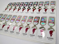 葡萄行業彩色二維碼帶全息防偽標簽樣標